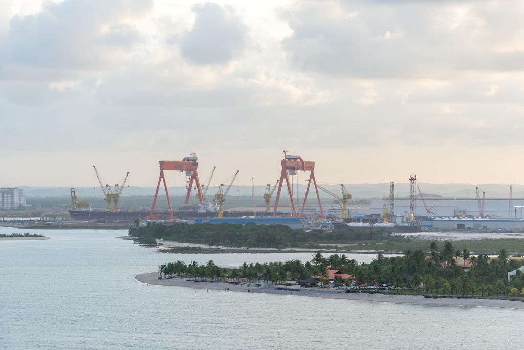 Sheraton Reserva Do Paiva كابو دي سانتو اغوستي المظهر الخارجي الصورة The Port of Subic Bay