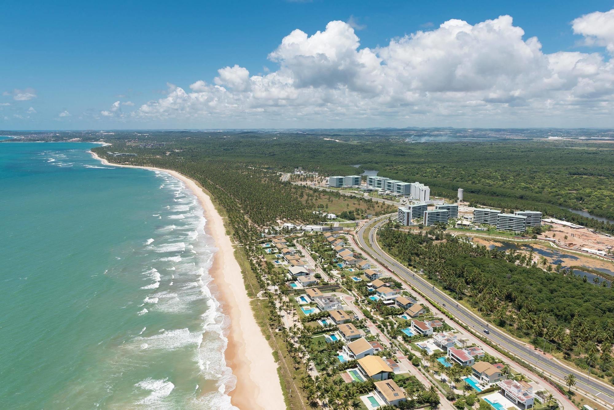 Sheraton Reserva Do Paiva كابو دي سانتو اغوستي المظهر الخارجي الصورة Aerial view of the city
