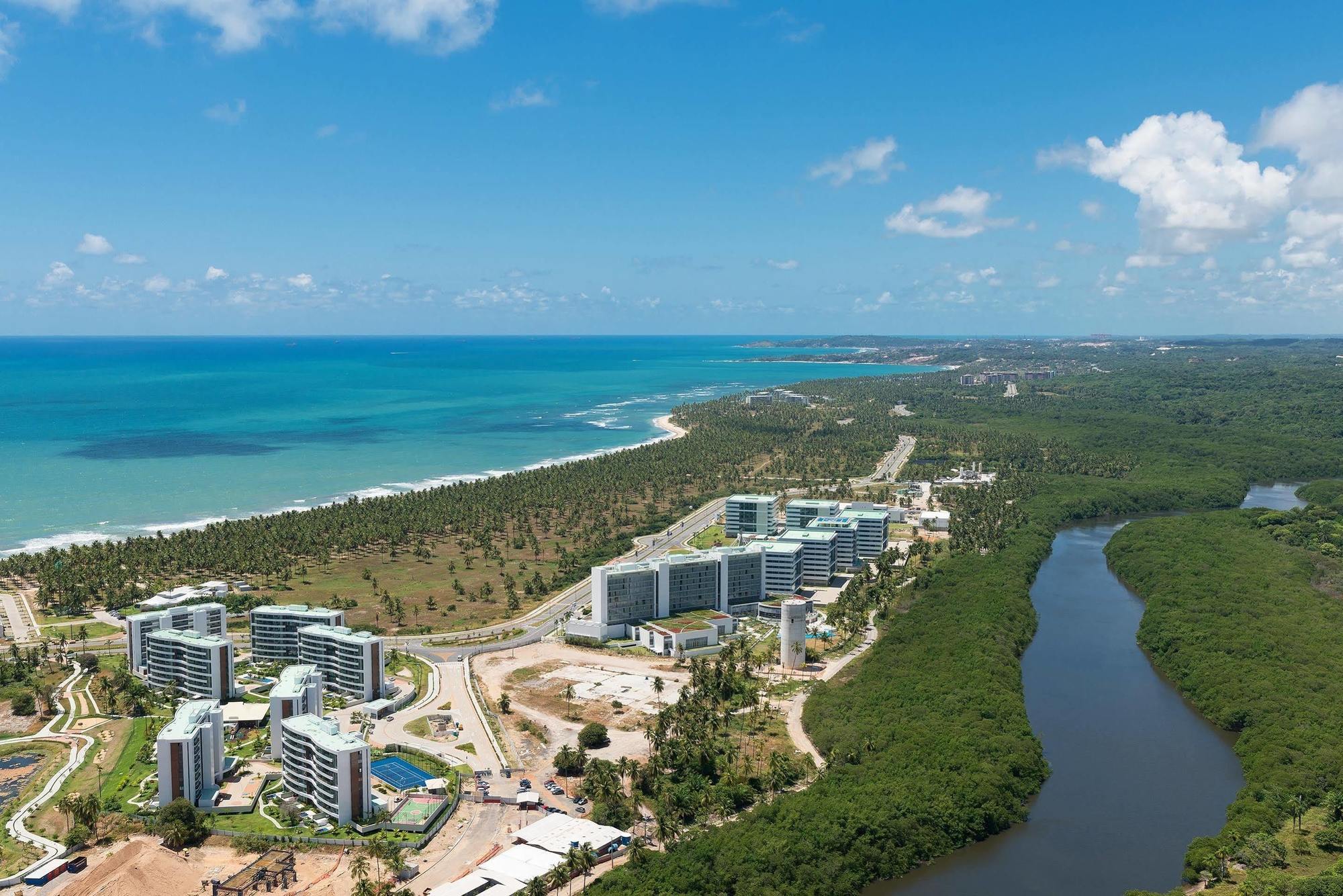 Sheraton Reserva Do Paiva كابو دي سانتو اغوستي المظهر الخارجي الصورة Aerial view of the resort