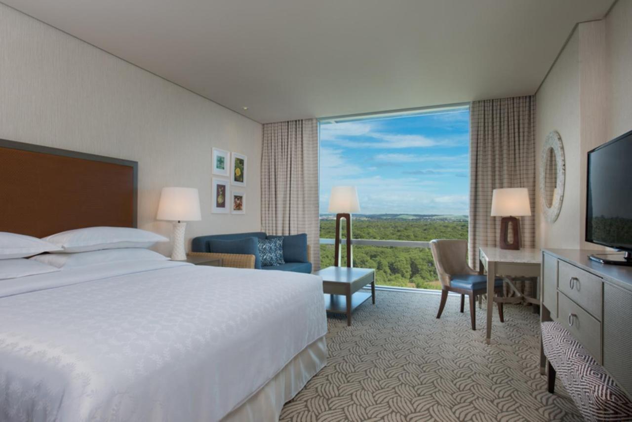 Sheraton Reserva Do Paiva كابو دي سانتو اغوستي الغرفة الصورة A guest room at the Hilton Cancun Resort